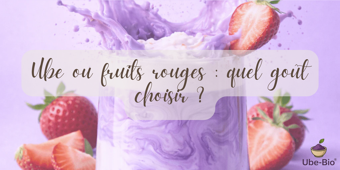 Ube ou fruits rouges : quel goût choisir ?