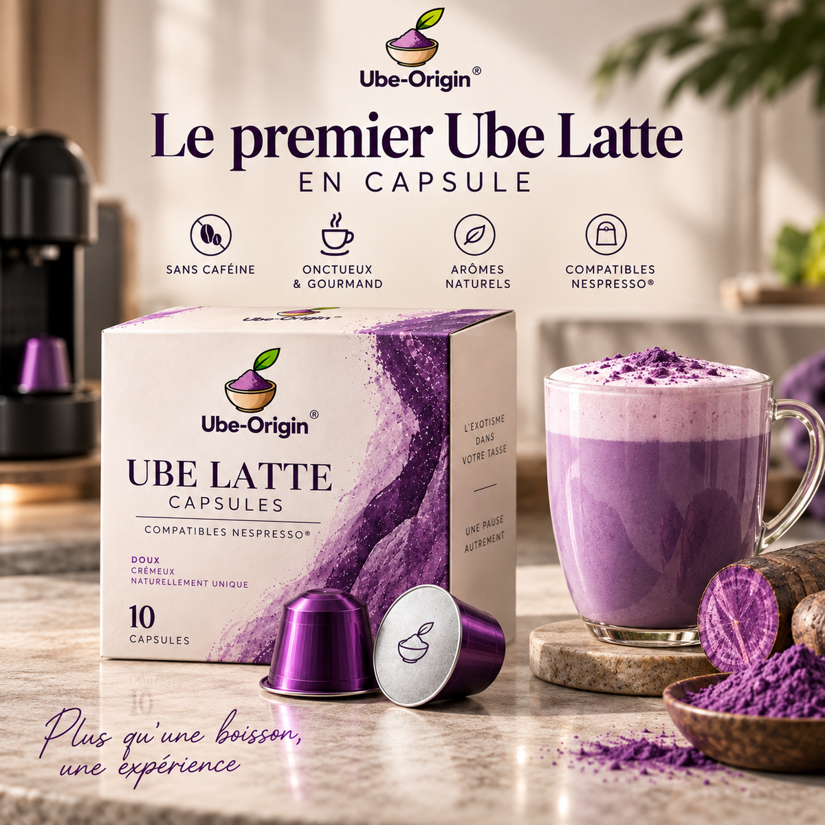 Capsules Ube Latte Compatibles Nespresso® - Original