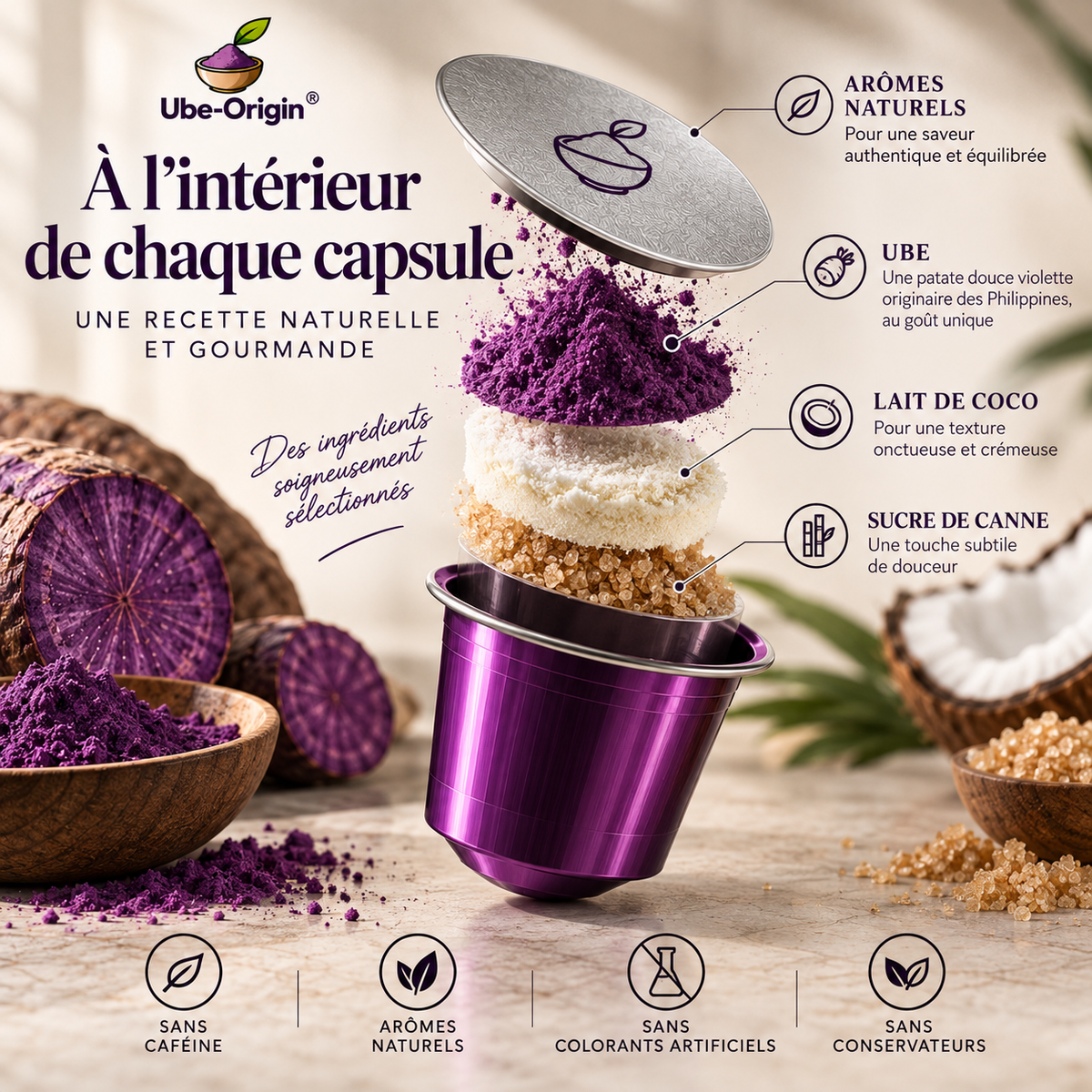 Capsules Ube Latte Compatibles Nespresso® - Original 2